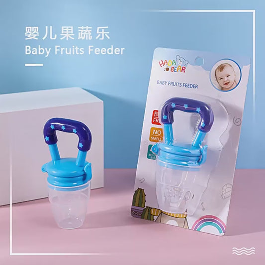 Baby Fruits Feeder Pacifier (4+ months) | Soft Silicone and BPA-Free for Fruit Feeder for Weaning and Teething