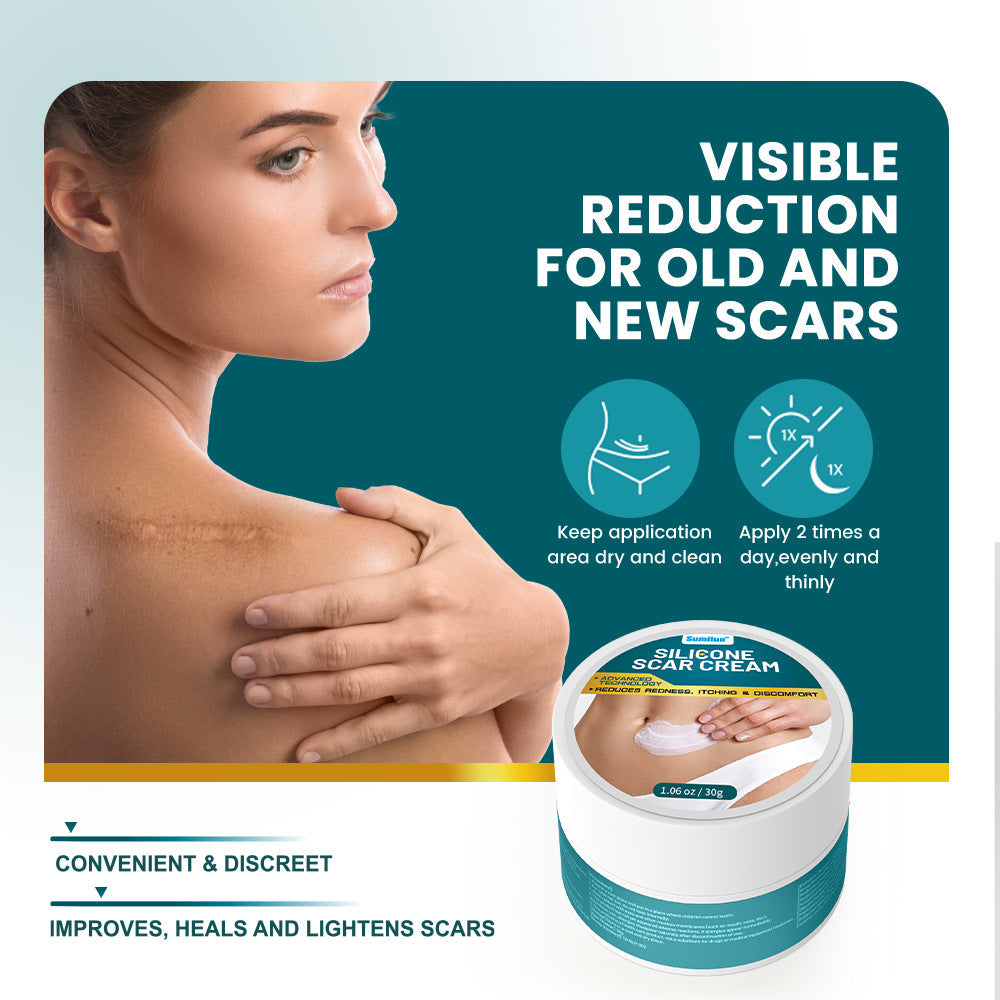 Silicone Scar Cream for Old and New Scars