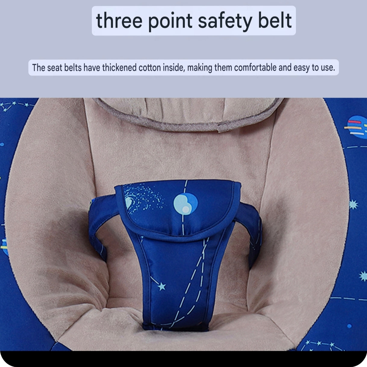 Smart Electric Baby Swing and Rocking Chair with Remote Control and Mosquito Net (0-18 months) | Baby Electric Cradle