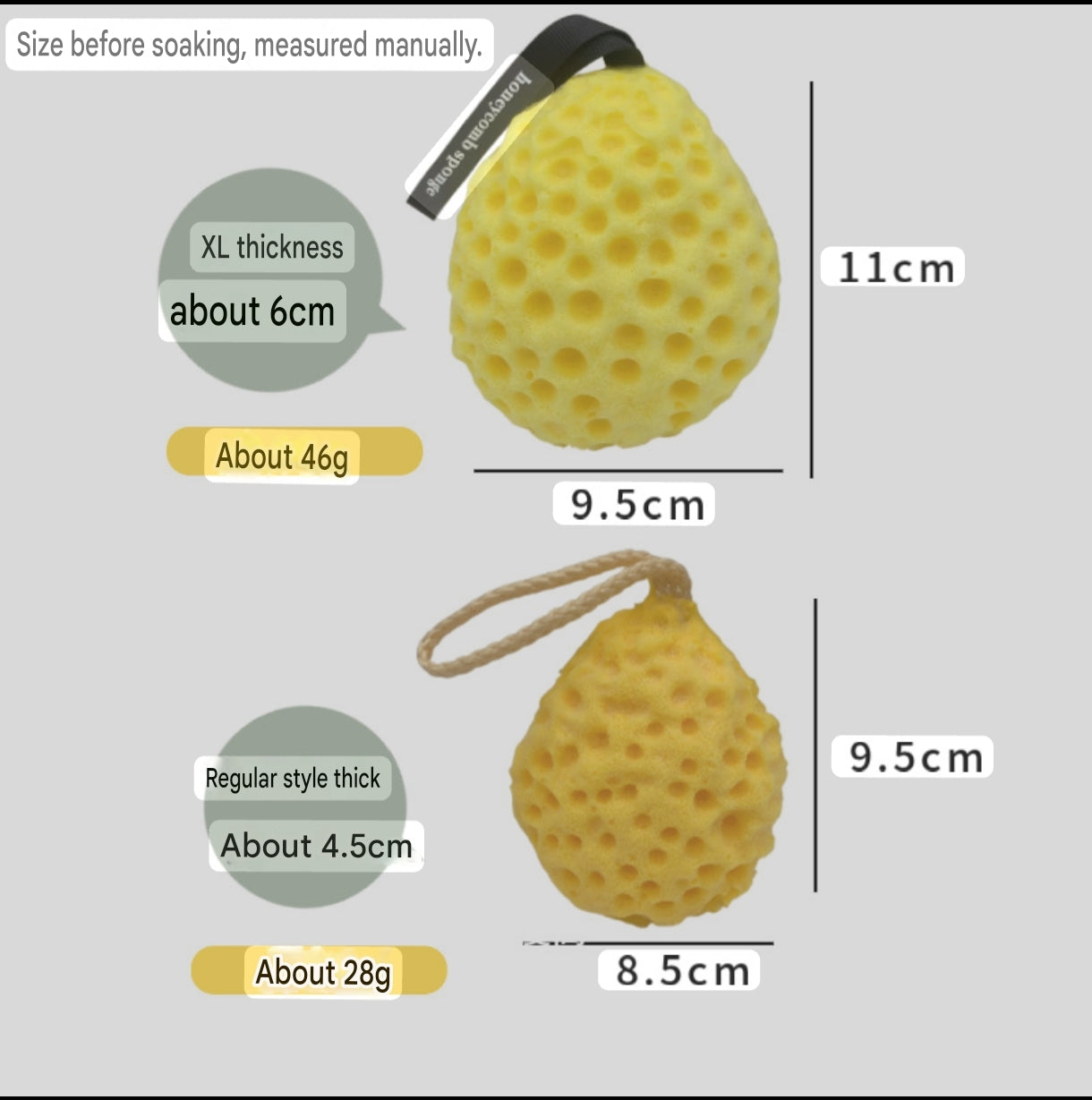 Japanese Honeycomb Baby Bath Sponge