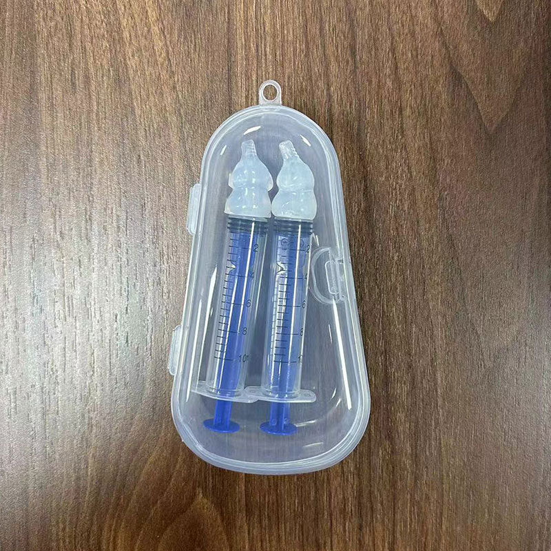 Syringe-Style Baby Nasal Irrigators (10ml) | Silicone Nose Cleaner Syringe for Babies, Toddlers and Infants