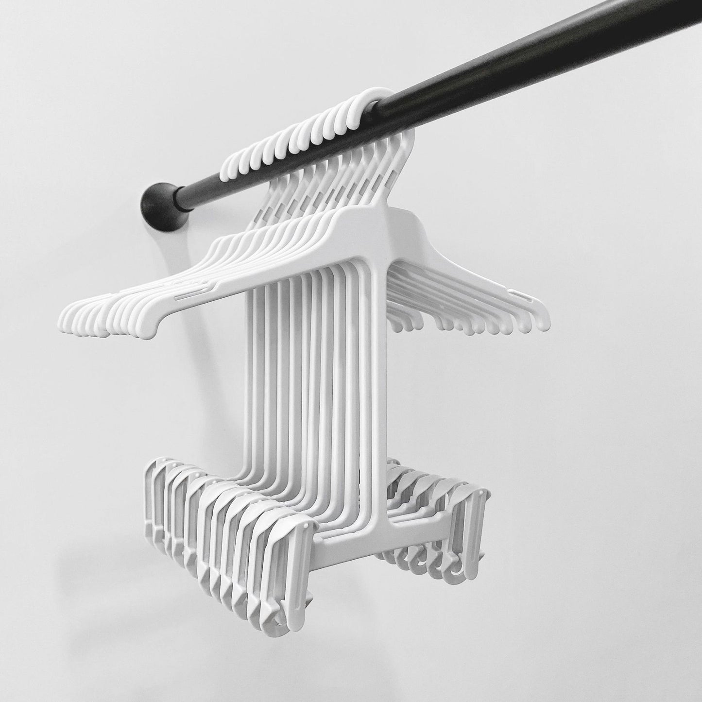 2-in-1 Children’s Clothes Set Hanger for Tops and Pants | Kids Suit and Outfit Hanger