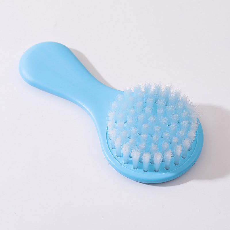 Soft Bristle Baby Brush and Comb Set | Newborn Hair Grooming Kit