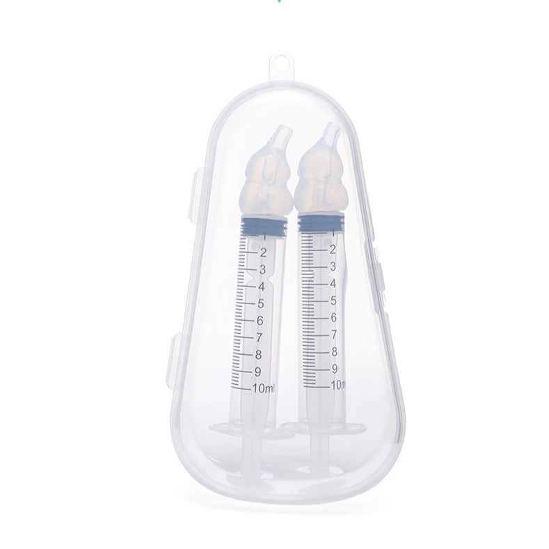 Syringe-Style Baby Nasal Irrigators (10ml) | Silicone Nose Cleaner Syringe for Babies, Toddlers and Infants