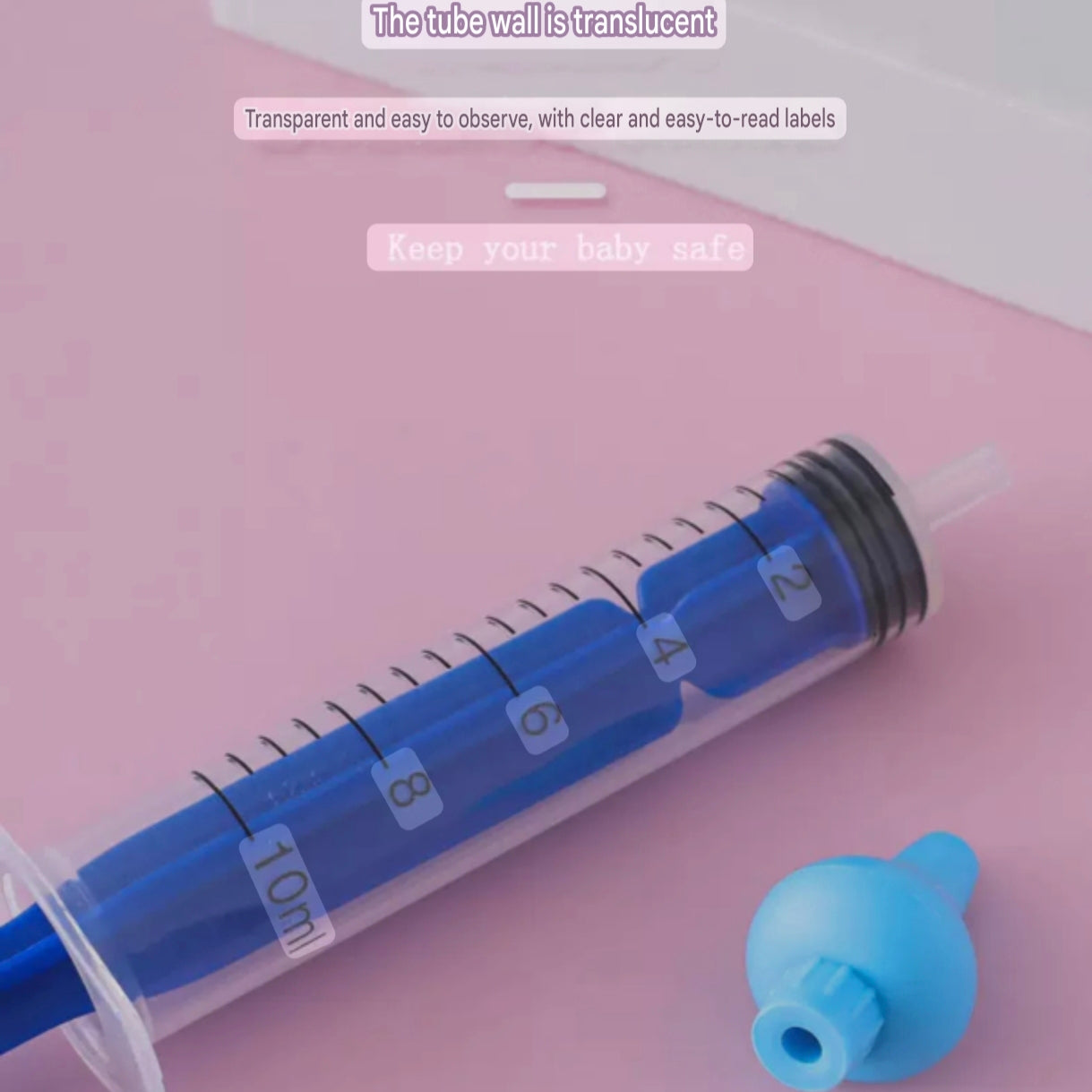 Syringe-Type Baby Nasal Aspirator and Rinse Tool | Manual Baby Nasal Irrigator