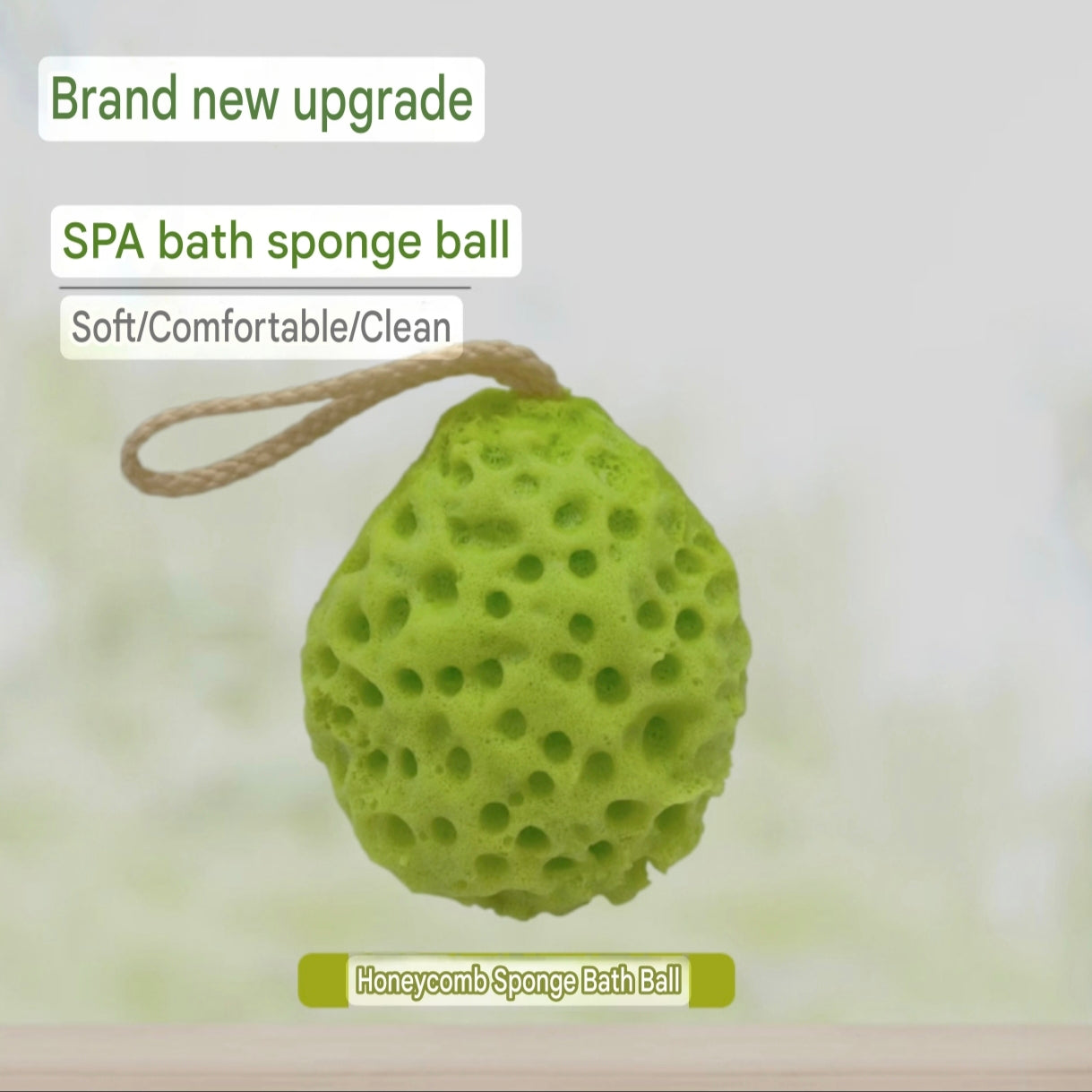 Cute Honeycomb Baby Bath Sponge | Japanese Style Bath Sponge for Babies, Kids and Adults