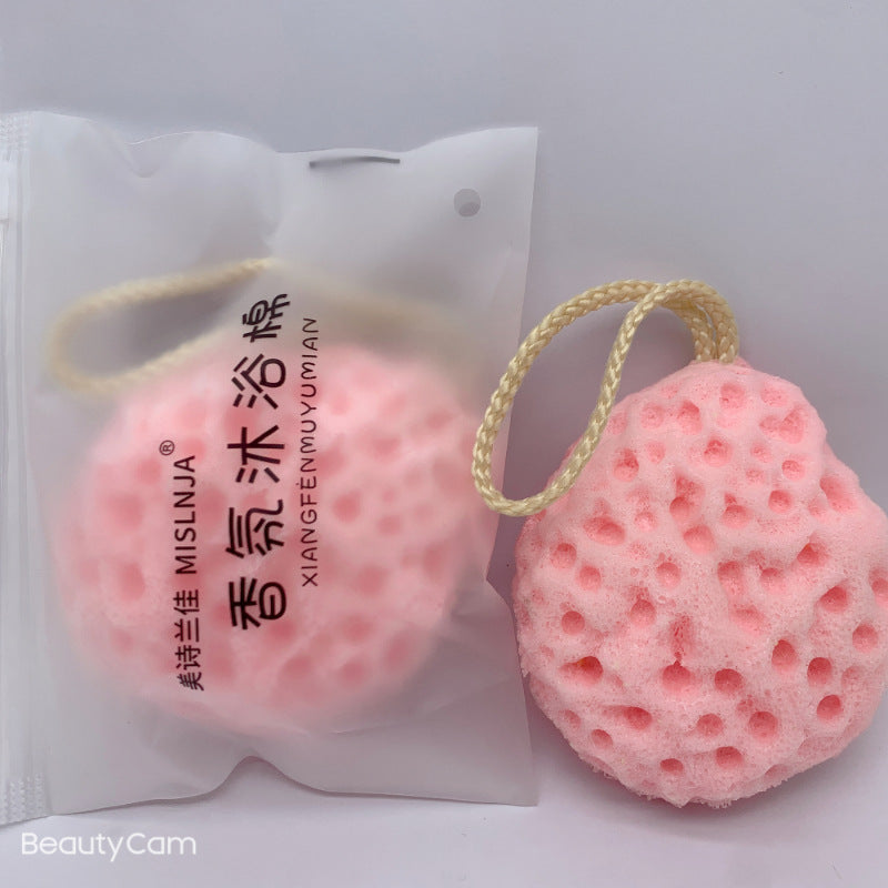 Cute Honeycomb Baby Bath Sponge | Japanese Style Bath Sponge for Babies, Kids and Adults