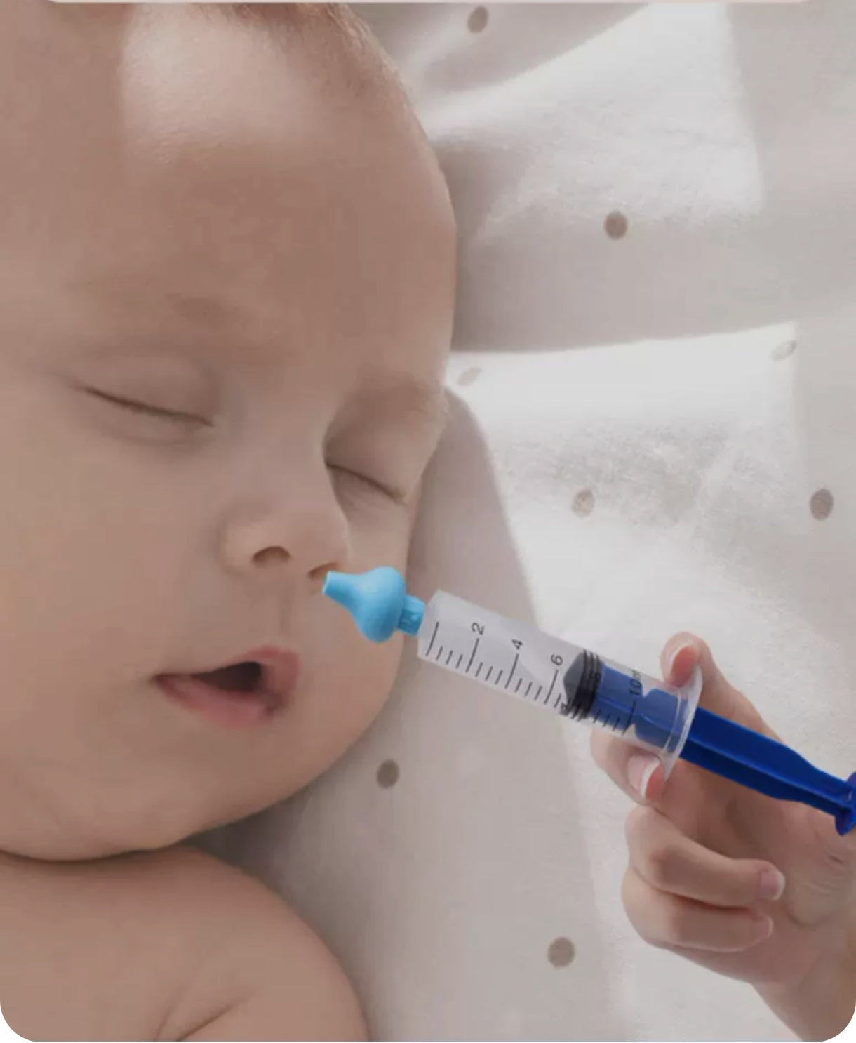 Syringe-Type Baby Nasal Irrigator