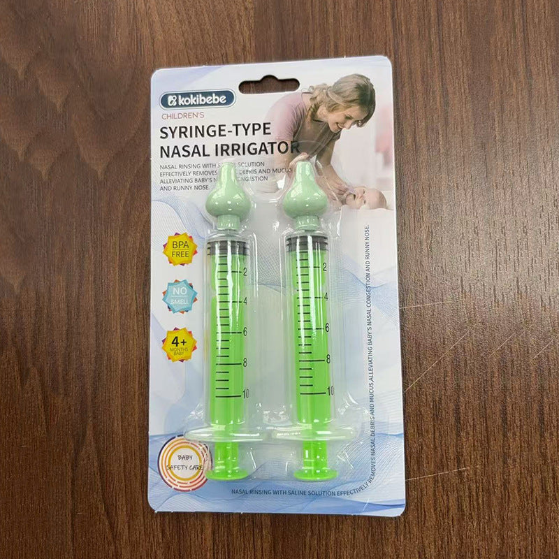 Syringe-Type Baby Nasal Irrigator