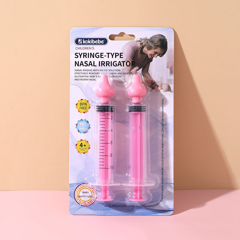 Syringe-Type Baby Nasal Irrigator