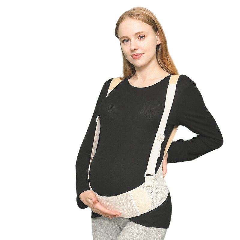 Maternity Support Belt for Pregnant Women in Mid-to-Late Pregnancy | Adjustable Back Pain Relief and Bump Lift Belt for 2nd and 3rd Trimester