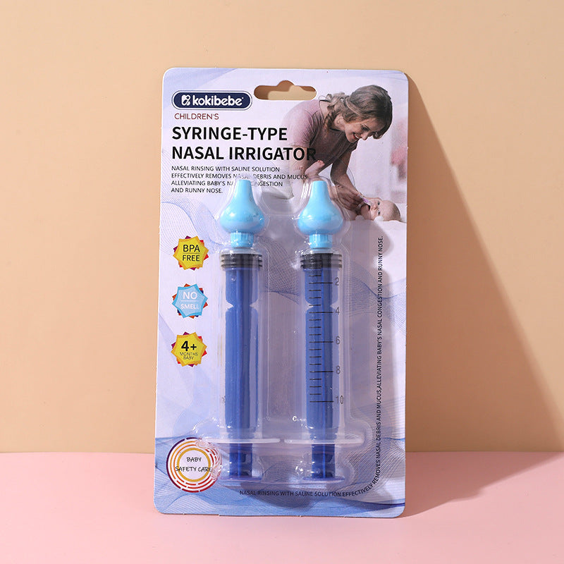 Syringe-Type Baby Nasal Irrigator