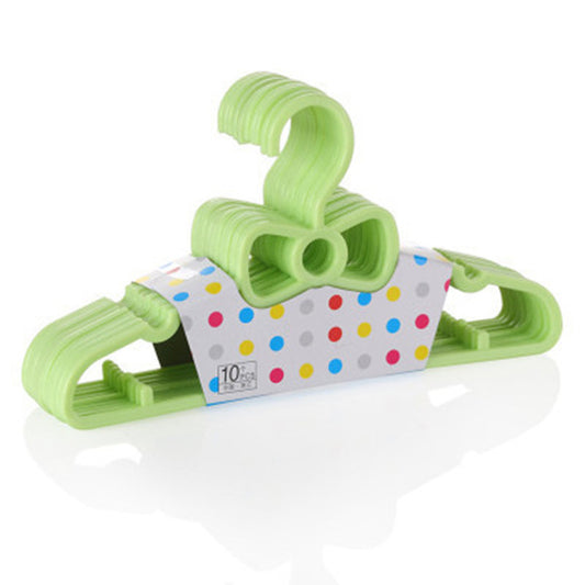 Bow-Knot Plastic Hanger for Babies and Kids Clothes (0-4 years, 10 pieces per pack)