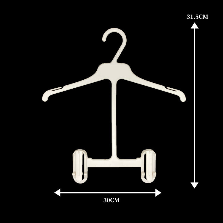 2-in-1 Children’s Clothes Set Hanger for Tops and Pants | Kids Suit and Outfit Hanger