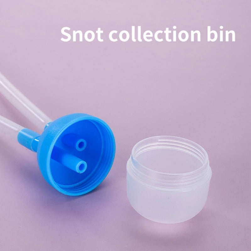 BPA-Free Baby Nasal Aspirator Set with Mouth Section | Anti-Backflow Nasal Aspirator Kit with Safety Filter