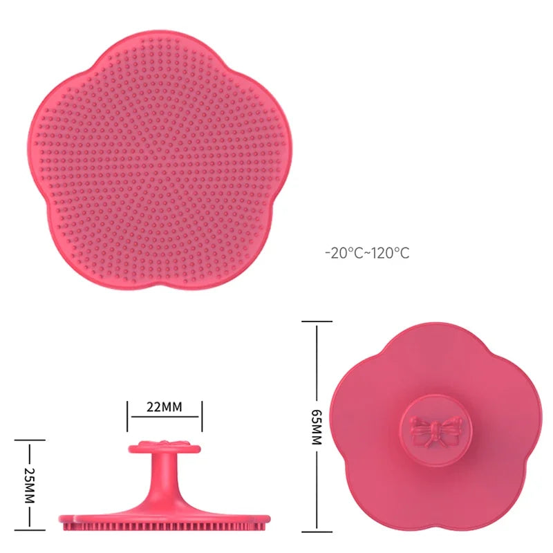 2-Piece Baby Hair Care Kit with Soft Comb and Shampoo Brush | Premium Baby Scalp Care Set