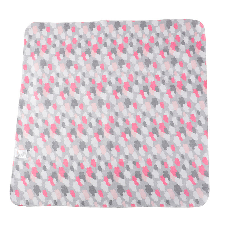 4-Piece Soft Baby Swaddle Blanket Pack (0-1 year, 4 blankets per pack, 76×76cm) | Newborn Flannel and Receiving Blanket Set