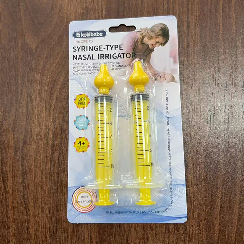 Syringe-Type Baby Nasal Irrigator
