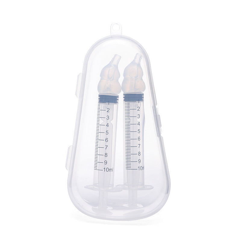 Syringe-Style Baby Nasal Irrigators (10ml) | Silicone Nose Cleaner Syringe for Babies, Toddlers and Infants