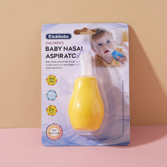 BPA-Free Baby Nasal Aspirator | Manual and Easy-Squeeze Baby Mucus Cleaner