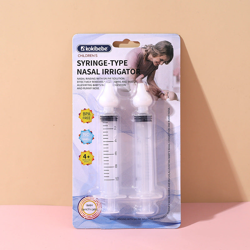 Syringe-Type Baby Nasal Irrigator