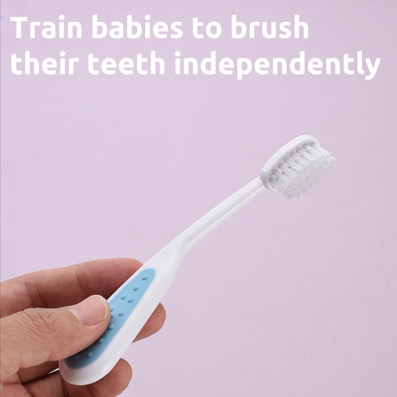 3-Piece Baby Grooming and Oral Care Set with Hair Brush, Gentle Comb, and Training Toothbrush | Baby Hair and Oral Care Set