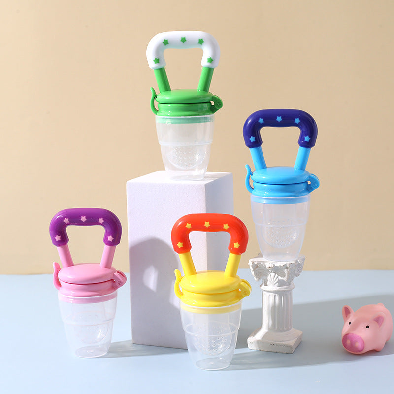 Baby Fruits Feeder Pacifier (4+ months) | Soft Silicone and BPA-Free for Fruit Feeder for Weaning and Teething