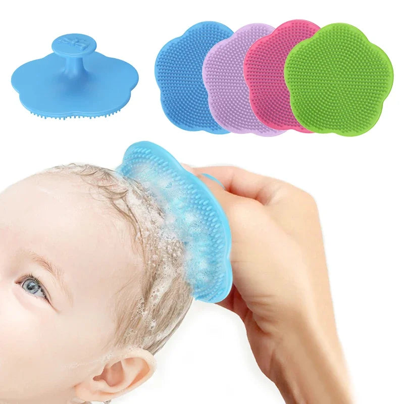 2-Piece Baby Hair Care Kit with Soft Comb and Shampoo Brush | Premium Baby Scalp Care Set