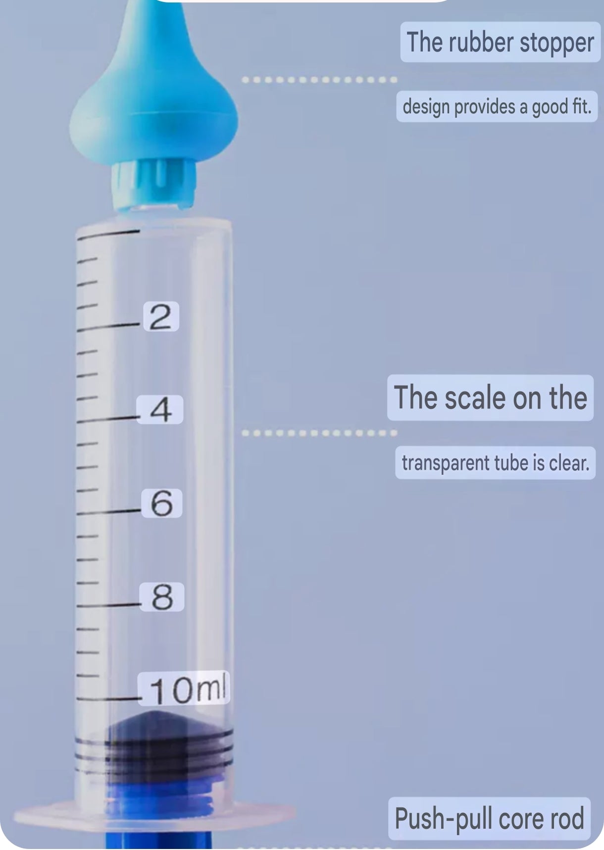 Syringe-Type Baby Nasal Aspirator and Rinse Tool | Manual Baby Nasal Irrigator